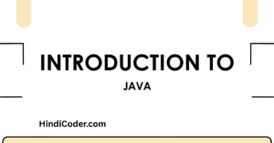 Java in Hindi
